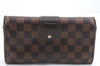 Authentic Louis Vuitton Damier Portefeuille Sistina Purse Wallet N61747 LV 1379D