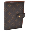 Authentic Louis Vuitton Monogram Agenda PM Day Planner Cover R20005 LV 1380D