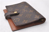 Authentic Louis Vuitton Monogram Agenda PM Day Planner Cover R20005 LV 1380D