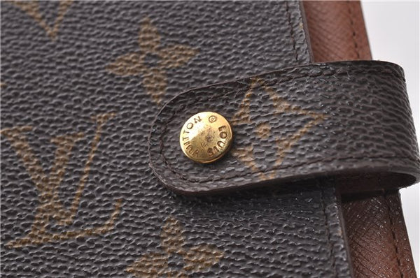 Authentic Louis Vuitton Monogram Agenda PM Day Planner Cover R20005 LV 1380D