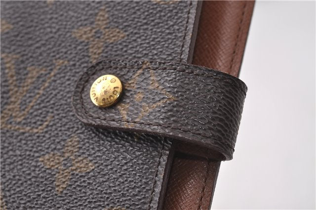 Authentic Louis Vuitton Monogram Agenda PM Day Planner Cover R20005 LV 1380D