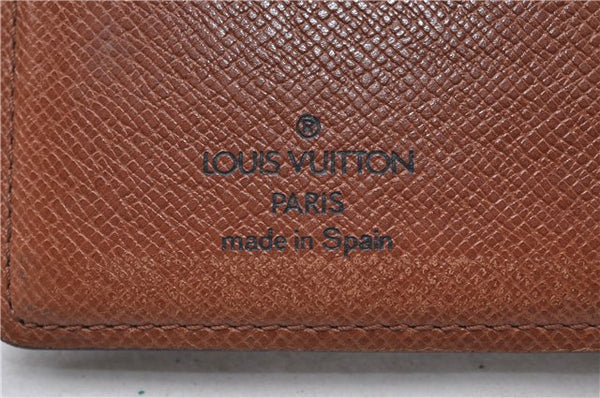Authentic Louis Vuitton Monogram Agenda PM Day Planner Cover R20005 LV 1380D