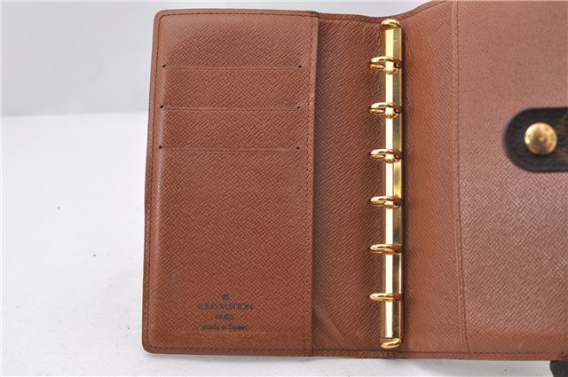 Authentic Louis Vuitton Monogram Agenda PM Day Planner Cover R20005 LV 1380D
