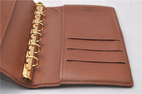 Authentic Louis Vuitton Monogram Agenda PM Day Planner Cover R20005 LV 1380D
