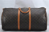 Auth Louis Vuitton Monogram Keepall Bandouliere 60 Boston Bag M41412 LV 1380E