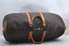 Auth Louis Vuitton Monogram Keepall Bandouliere 60 Boston Bag M41412 LV 1380E