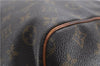 Auth Louis Vuitton Monogram Keepall Bandouliere 60 Boston Bag M41412 LV 1380E