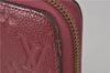 Authentic Louis Vuitton Empreinte Zippy Wallet Long Purse Pink M60549 LV 1380F