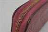 Authentic Louis Vuitton Empreinte Zippy Wallet Long Purse Pink M60549 LV 1380F