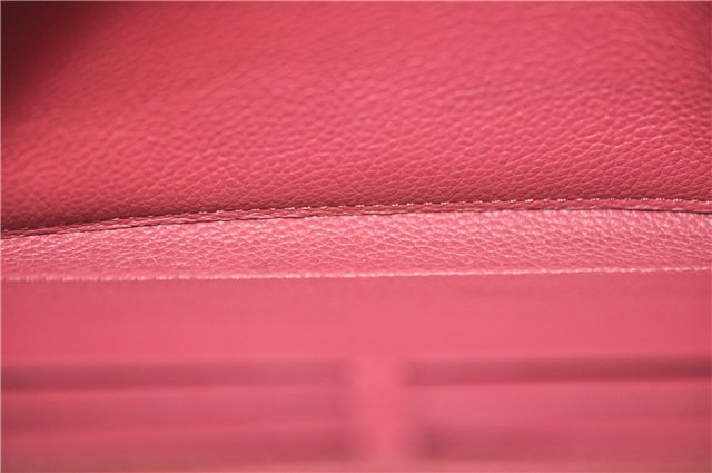 Authentic Louis Vuitton Empreinte Zippy Wallet Long Purse Pink M60549 LV 1380F