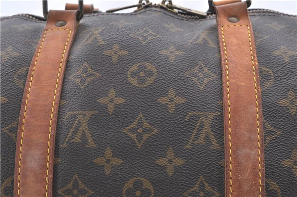 Authentic Louis Vuitton Monogram Keepall 50 Boston Bag M41426 LV 1381D