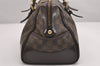 Authentic Louis Vuitton Damier Berkeley Hand Boston Bag Purse N52000 LV 1381I