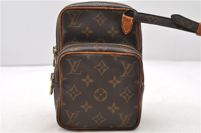 Auth Louis Vuitton Monogram Mini Amazone Shoulder Cross Bag M45238 LV Junk 1382D
