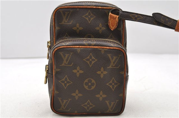 Auth Louis Vuitton Monogram Mini Amazone Shoulder Cross Bag M45238 LV Junk 1382D