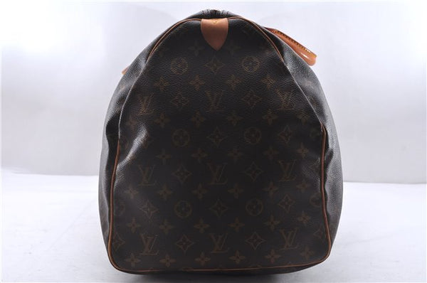 Authentic Louis Vuitton Monogram Keepall 55 Travel Boston Bag M41424 LV 1382E