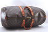 Authentic Louis Vuitton Monogram Keepall 55 Travel Boston Bag M41424 LV 1382E