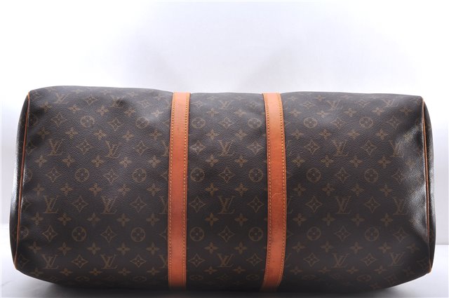 Authentic Louis Vuitton Monogram Keepall 55 Travel Boston Bag M41424 LV 1382E