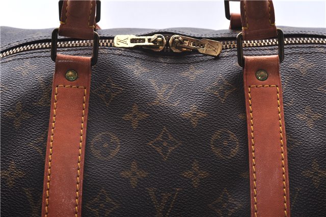 Authentic Louis Vuitton Monogram Keepall 55 Travel Boston Bag M41424 LV 1382E