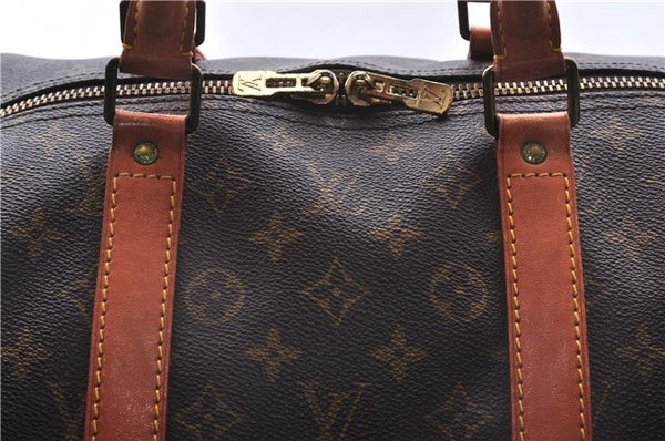 Authentic Louis Vuitton Monogram Keepall 55 Travel Boston Bag M41424 LV 1382E