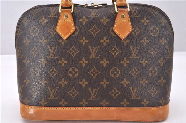 Authentic Louis Vuitton Monogram Alma Hand Bag Purse M51130 LV 1382F