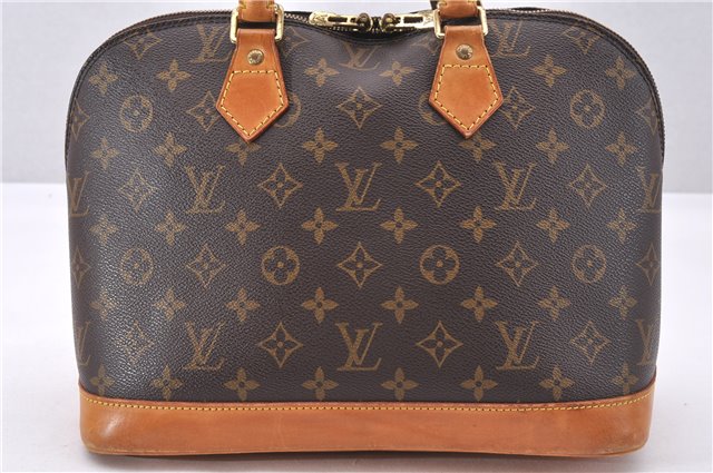 Authentic Louis Vuitton Monogram Alma Hand Bag Purse M51130 LV 1382F