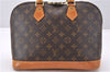Authentic Louis Vuitton Monogram Alma Hand Bag Purse M51130 LV 1382F