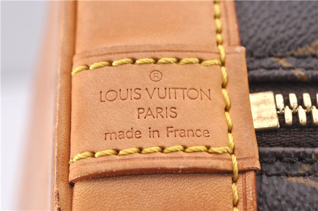 Authentic Louis Vuitton Monogram Alma Hand Bag Purse M51130 LV 1382F