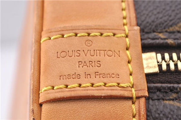 Authentic Louis Vuitton Monogram Alma Hand Bag Purse M51130 LV 1382F