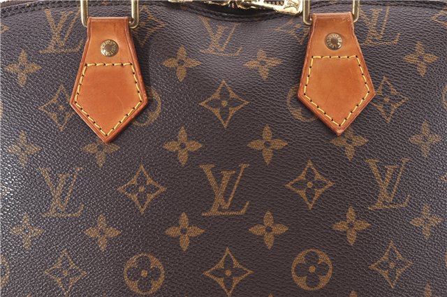 Authentic Louis Vuitton Monogram Alma Hand Bag Purse M51130 LV 1382F