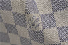 Auth Louis Vuitton Damier Azur Siracusa PM Shoulder Cross Bag N41113 LV 1383D