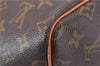 Authentic Louis Vuitton Monogram Keepall 55 Travel Boston Bag M41424 LV 1383F