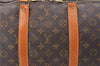 Authentic Louis Vuitton Monogram Keepall 55 Travel Boston Bag M41424 LV 1383F