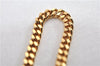 Authentic Christian Dior Gold Tone Chain Necklace CD 1384G