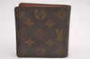 Authentic Louis Vuitton Monogram Porte Billet Carte Credit Monnaie Wallet 1385I