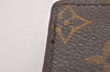 Authentic Louis Vuitton Monogram Porte Billet Carte Credit Monnaie Wallet 1385I