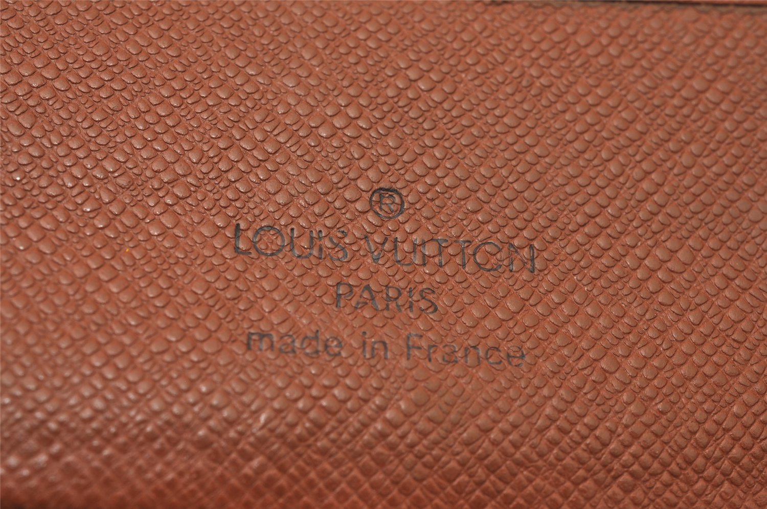 Authentic Louis Vuitton Monogram Porte Billet Carte Credit Monnaie Wallet 1385I