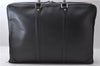Auth Louis Vuitton Epi Porte Documents Voyage Briefcase Black M59162 LV 1386D