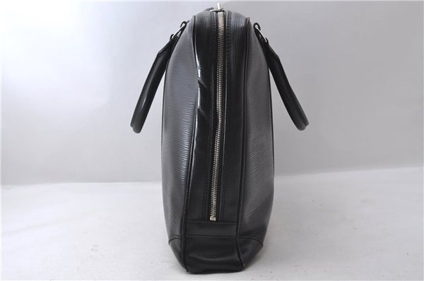 Auth Louis Vuitton Epi Porte Documents Voyage Briefcase Black M59162 LV 1386D
