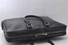 Auth Louis Vuitton Epi Porte Documents Voyage Briefcase Black M59162 LV 1386D