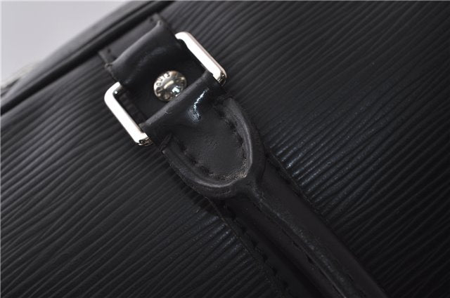 Auth Louis Vuitton Epi Porte Documents Voyage Briefcase Black M59162 LV 1386D