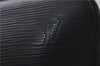 Auth Louis Vuitton Epi Porte Documents Voyage Briefcase Black M59162 LV 1386D