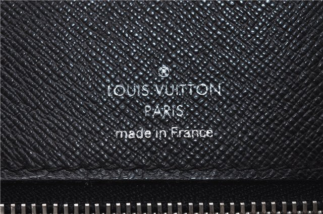 Auth Louis Vuitton Epi Porte Documents Voyage Briefcase Black M59162 LV 1386D