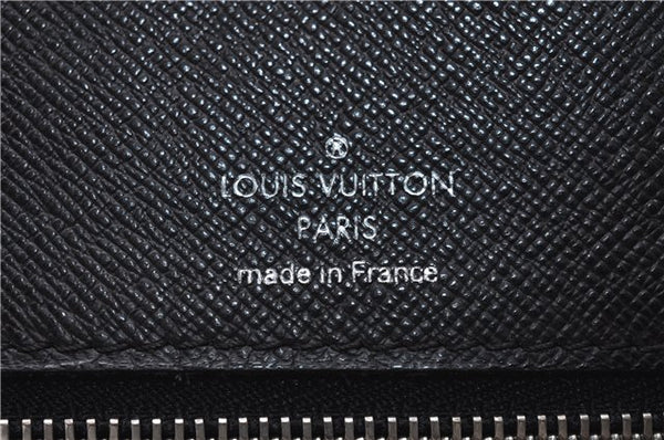 Auth Louis Vuitton Epi Porte Documents Voyage Briefcase Black M59162 LV 1386D