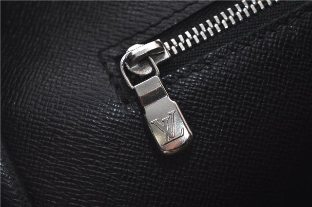 Auth Louis Vuitton Epi Porte Documents Voyage Briefcase Black M59162 LV 1386D