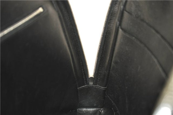 Auth Louis Vuitton Epi Porte Documents Voyage Briefcase Black M59162 LV 1386D