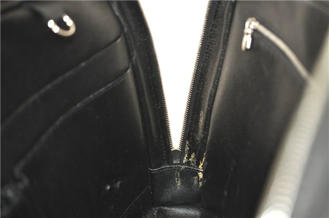 Auth Louis Vuitton Epi Porte Documents Voyage Briefcase Black M59162 LV 1386D