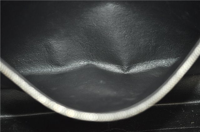 Auth Louis Vuitton Epi Porte Documents Voyage Briefcase Black M59162 LV 1386D