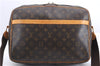Authentic Louis Vuitton Monogram Reporter GM Shoulder Cross Bag M45252 LV 1386E