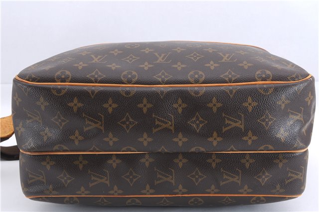 Authentic Louis Vuitton Monogram Reporter GM Shoulder Cross Bag M45252 LV 1386E