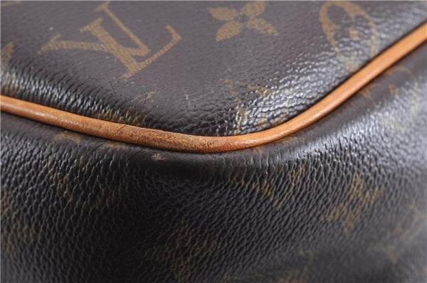 Authentic Louis Vuitton Monogram Reporter GM Shoulder Cross Bag M45252 LV 1386E